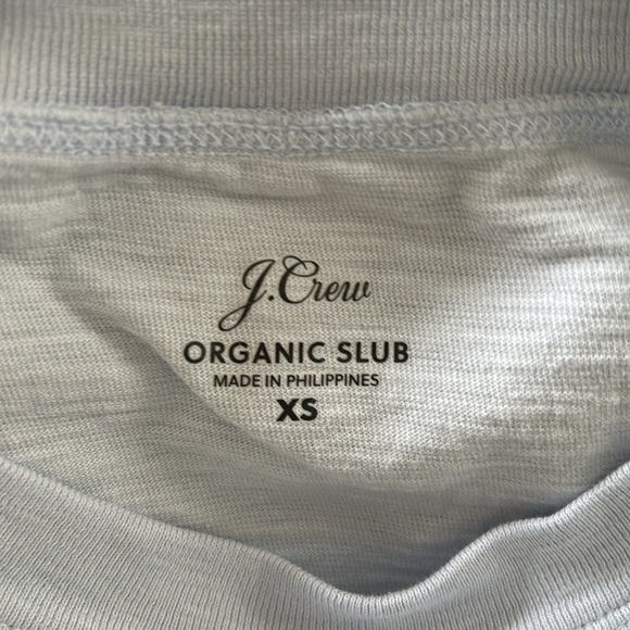 Blue j. Crew cotton tank - Picture 3 of 4